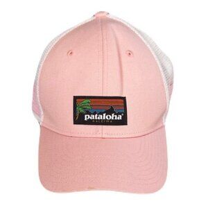 Patagonia Pataloha Haleiwa Snap Back Hat Hawaii Pink White